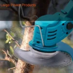 Cordless Lawn Mower Handheld Electric Grass Trimmer Adjustable Garden Tools For Makita 18V Battery - Image 5