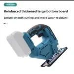 Electric Jig Saw Portable Multifunction Carpenter PowerTool Variable Speed Curved Saw Fit Makita/Dewalt/Milwaukee 18V No Battery - Image 5
