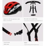 DEV Cycling MTB Helmet for Mountain Road Bike Safety Breathable Road Racing Cap Bicycle Helmet Safety Motorcycle Equipment - Image 4