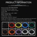 1/5m Silver Plated FEP Wire AWG 10/11/13/14/15/18/20/22/24/26/28/30 DIY High Purity OFC Copper Cable For 3D Printer - Image 2