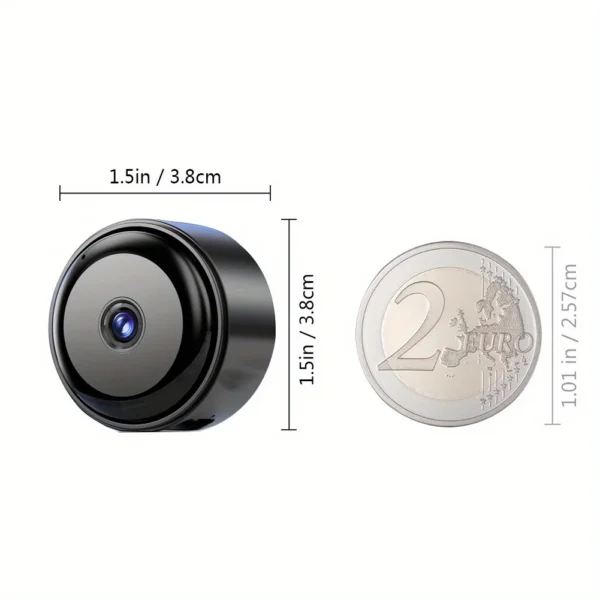 2K/3MP Mini wireless FHD camera - night vision, motion detection alarm, 1080P surveillance camera, remote monitoring, - Image 2