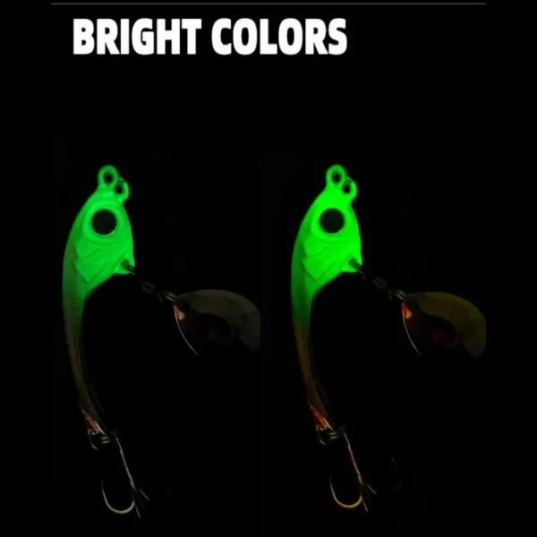 5g/7g/10g 6PCS Metal Spinner Lure VIB Tail Long Trolling Cast Bait Spoon forTrout Pike Freshwater Saltwater Winter Fishing Lure - Image 5