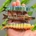 New Sinking Wobblers Multi Joint Fishing Lures Jointed Crankbait Swimbait Segment Hard Artificial Baits For Fishing Tackle Lures - Image 3