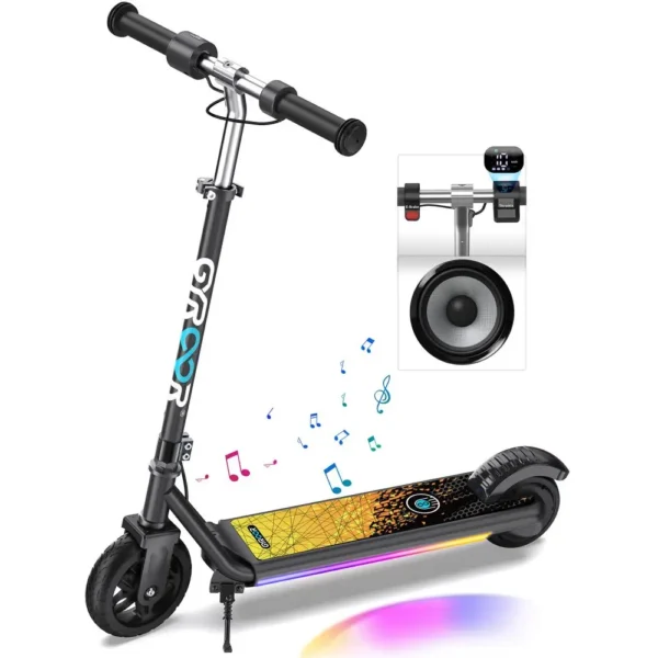 H30 Max Electric Scooter for Kids, LED Dispaly, 150W Powerful Motor, Dual Brake System, Adjustable Height and Speed. - Image 1