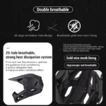 Horntour 2025 Adult Mountain Bike Helmet Full Face Integrally Molded Motorcycle Riding Safety Bicycle Helmet Head Protection - Image 5