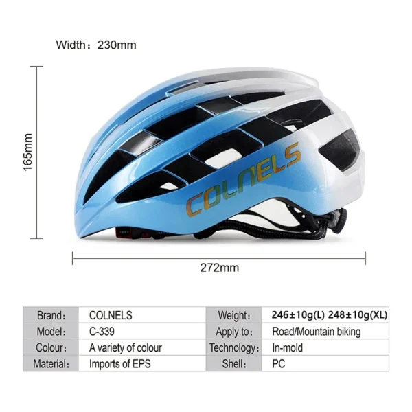 Bicycle Helmet XL Large Size One-Piece Molding Safety Anti-Collision Bike Helmet Adult Men and Women MTB Outdoor Cycling Helmet - Image 5