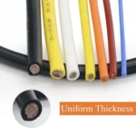 1~50m Super Soft Silicone Electronic Wire Cable 30 28 26 24 22 20 18 16 14 12 11 10 8 AWG Heat-Resistant Insulated Copper Wires - Image 5