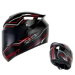 DOT Men and women motorcycle helmets are safe in winter Four Seasons Knights can be equipped with Bluetooth motorcycle helmets - Image 6
