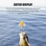 Fishing Spinner Lure Glitter Realistic Swim Bait Rotating Sequin Bionic Bait with Hook Tackle Hard Bait Trout Salmon Bass Lures - Image 5