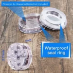 3/10Led Swimming Pool Light Remote Control RGB Dive Fish Light LED Underwater Lamp Ship/Car Decorative Lamp for Vase Aquarium - Image 4