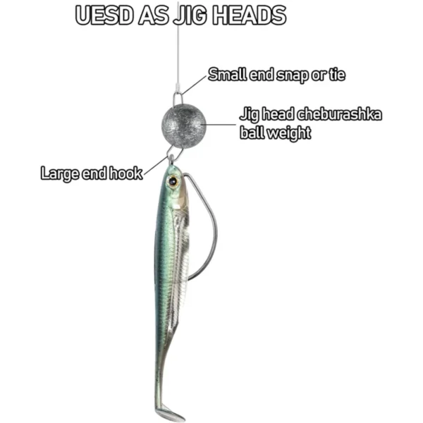 Fishing Weight Sinker Swivel Round Ball Sinkers with Snaps Deep Water Bullet Weight Jig Saltwater Freshwater DIY Fishing Tackle - Image 3