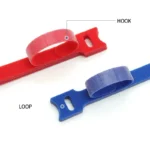 20~200pcs Cable Organizer Loop Hoop Tape Straps Tie Mouse Earphones Reusable Wire Management Nylon Releasable Cable Ties - Image 2