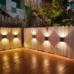 Solar Up and Down Spot Lights Outdoor, Street Wall Light Lamp Solar Powered Sunlight Waterproof Solar Lamp Garden Decorative - Image 4