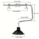 1Pc Aluminum Alloy Fishing Line Winding Machine, Outdoor Fishing Reel Winding Machine - Image 6