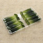 10pcs Soft Luminous Fishing Lures Silicone Small Worm Lures Shaking Bait Luminous Bait Artificial Baits Carp Fishing Accessories - Image 5