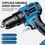 Brushless Electric Drill Cordless Rechargeable Screwdriver 2 Speed 10mm 23+1 Torque Hand Power Driver Tools Fit Makita Battery - Image 4