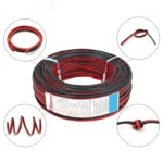 5/10M RVB 2 Pins Electrical Wire 22 20 18 16 14 12AWG PVC Insulated Bare Copper UL2468 Power Lines LED Cable Red Black - Image 3