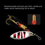 30pcs/Set Spinner Fishing Lure Kit Metal Sequin Spoon Hard Bait Rotating Spinner Lure Bait for Bass Trout Perch Pike Tackle - Image 4