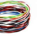 1~10m Heat Resistant Wire AFS200 FEP Twisted 26 24 22 20 18 17 15 13AWG 2Pins High Temperature Electronic Signal Copper Cable - Image 5