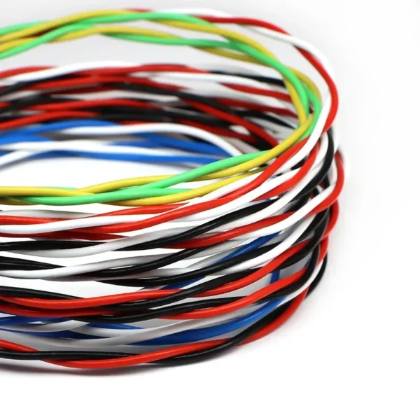 1~10m Heat Resistant Wire AFS200 FEP Twisted 26 24 22 20 18 17 15 13AWG 2Pins High Temperature Electronic Signal Copper Cable - Image 5