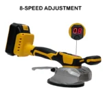 Tile Tiling Machine 8 Gears High Loading Capacity Wall Floor Tile Laying Vibrating Tool Fit Dewalt 18V Battery(No Battery) - Image 6