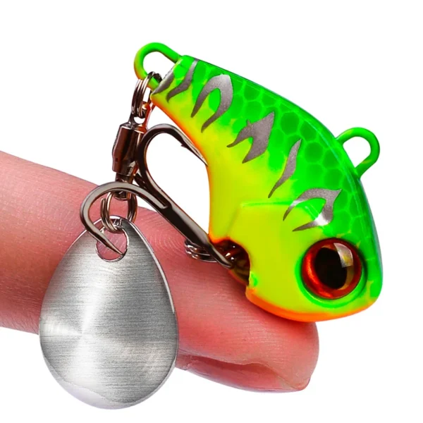 Fishing Lure Kit Metal Artificial Sinking Lures Hard Tail Spinners Fishing Lure Rotating Spinner Spoons Crankbait Fishing Tackle - Image 3