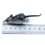 5cm 3D Artificial Mouse Fishing Lure Soft Silicone Bionic Floating Baits Freshwater Double Hook Barb Thunder Frog Catfish Bait - Image 6