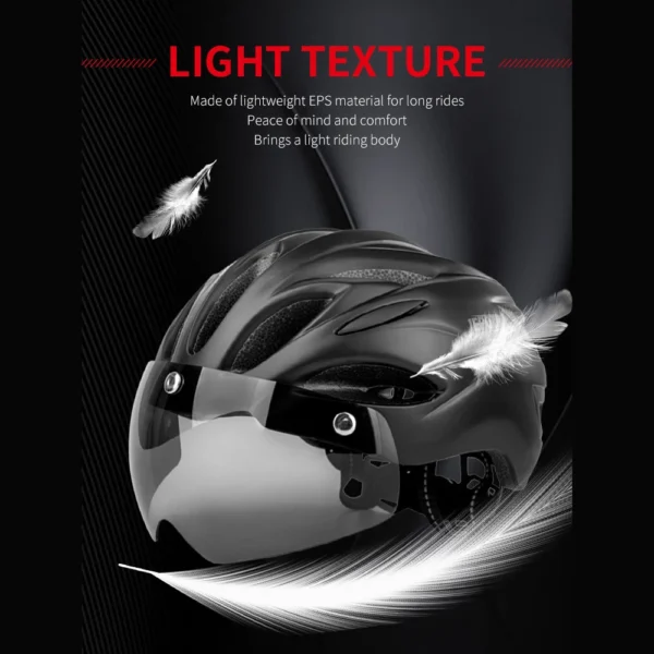 Cycling Helmet with Taillight for Men and Women, Bicycle Helmet, MTB Road Bike, E-Bike Motorcycle - Image 6