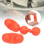 Fishing Double Rattle Beads Fishing Attractor Bell Plastic Catfish Bass Rig Rattles Bells Sea Fishing Bait Alarm Loud Bells Tool - Image 5