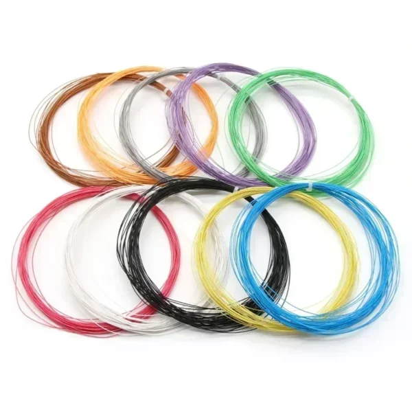 5~20m PTFE Wire UL1423 Silver Plated Single Core Cable (No Scroll) Electronic Cable High Temperature Micro Fine Copper Wires DIY - Image 4