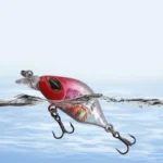 Mini Slow Sinking Fishing Lures 3D Simulation Fish Lure Crankbaits Hard Baits for Bass Trout Freshwater Saltwater Fishing Lures - Image 3