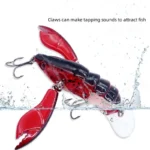 Crayfish Fishing Lures Jointed Craw ABS Bionic Hard Bait with Sharp Hook Fishing Bait Artificial Lure for Snakehead Bass - Image 4