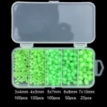 375PCS/Box Plastic Luminous Fishing Hard Beads Oval Glow Fishing Beads Egg Beads Fishing Bead Floating Tools Tackle Accessories - Image 2