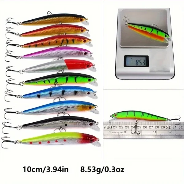 56 Pieces/Batch Multifunctional Bait Set with Hook, Crank Bait and Spinner - Great for Carp and Other Fish - Image 2