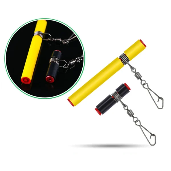 Plastic Head Swivel Sea Fishing Balance Strong Pin Hooker Skewer Hook Holder Anti-Winding Tackle Sinker Slides Fishing Accessory - Image 5