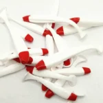 Soft Fishing Lures Simulation Paddle Tail Plastic Baits Artificial Worm Swimbait Red Head White Body T Tail Bait for Bass Trout - Image 2