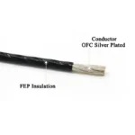 2/5/10m PTFE Electronic Wire Silver Plated FEP Insulated High Purity OFC 30AWG ~ 17AWG Audio Headphone HiFi Signal Copper Cable - Image 2