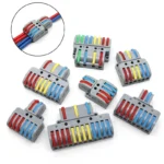 5/10/50/100pcs Push-in Electrical Wire Connector Terminal Block Universal Fast Wiring Cable Connectors For Cable Connection - Image 2