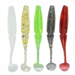 New 20PCS Artificial Soft Silicone Bait Leurre Souple Swimbait Isca Artificial Vibration Tail Fishing Lures Accessorie Best Lure - Image 2