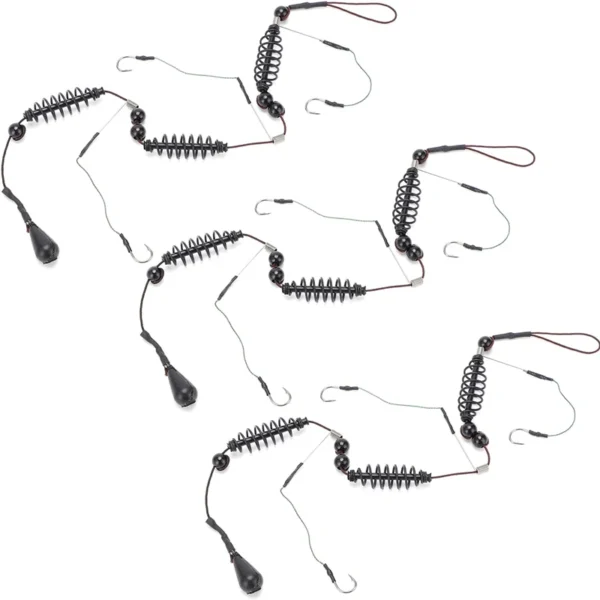 Fishing Fixed Bait Nest Feeder Artificial Bait Cage Set String Hook Bait Holder Catfish Fishing Hook Carp Fishing Tackle 15g-40g - Image 4