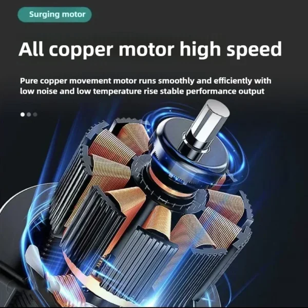 Electric Jig Saw Portable Multifunction Carpenter PowerTool Variable Speed Curved Saw Fit Makita/Dewalt/Milwaukee 18V No Battery - Image 2