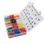 Boxed VE Series Insulated Terminal Block Cord End Crimping Sleeve Terminal Cable Wire Connector Electrical Pipe Terminals Suit - Image 4