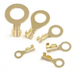 150/300/540Pcs M3/M4/M5/M6/M8/M10 Ring Lugs Eyes Copper Crimp Terminals Cable lug Wire Connection Non Insulated Assortment Kit - Image 3