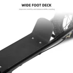 Kick Scooter for Ages 5-9 Years Old Kids with 12 Inch Front and Rear Wheel, Rear V-Brake and Adjustable Handlebar - Image 4