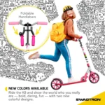 Folding Commuter Kick Scooter for Adults & Teens, Height-Adjustable, ABEC-9 Wheel Bearings - Image 3