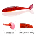 New 20PCS Artificial Soft Silicone Bait Leurre Souple Swimbait Isca Artificial Vibration Tail Fishing Lures Accessorie Best Lure - Image 4