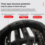 Cycling Helmet with Taillight for Men and Women, Bicycle Helmet, MTB Road Bike, E-Bike Motorcycle - Image 6
