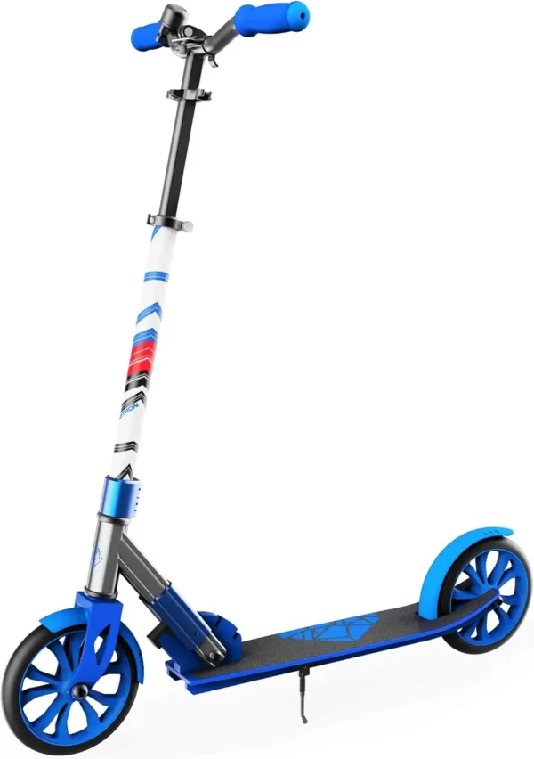 Folding Commuter Kick Scooter for Adults & Teens, Height-Adjustable, ABEC-9 Wheel Bearings - Image 1
