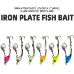 5g/7g/10g 6PCS Metal Spinner Lure VIB Tail Long Trolling Cast Bait Spoon forTrout Pike Freshwater Saltwater Winter Fishing Lure - Image 3