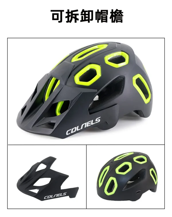 COLNELS Anti-impact TRAIL DH MTB Bicycle Helmet Ultralight Road Mountain Bike Helmet Men Women Outdoor Riding Cycling Helmet - Image 4